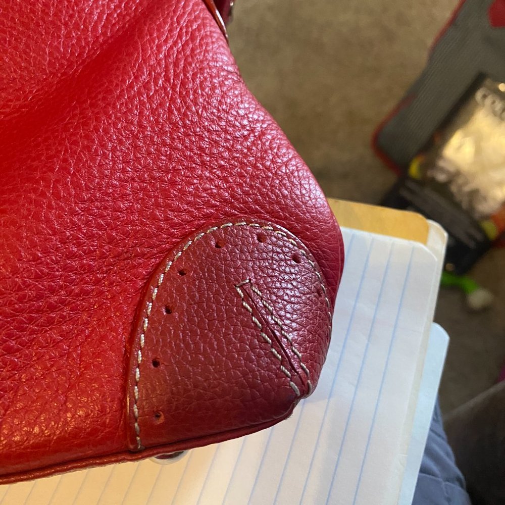 Tignanello Red Purse - Picture 15 of 16